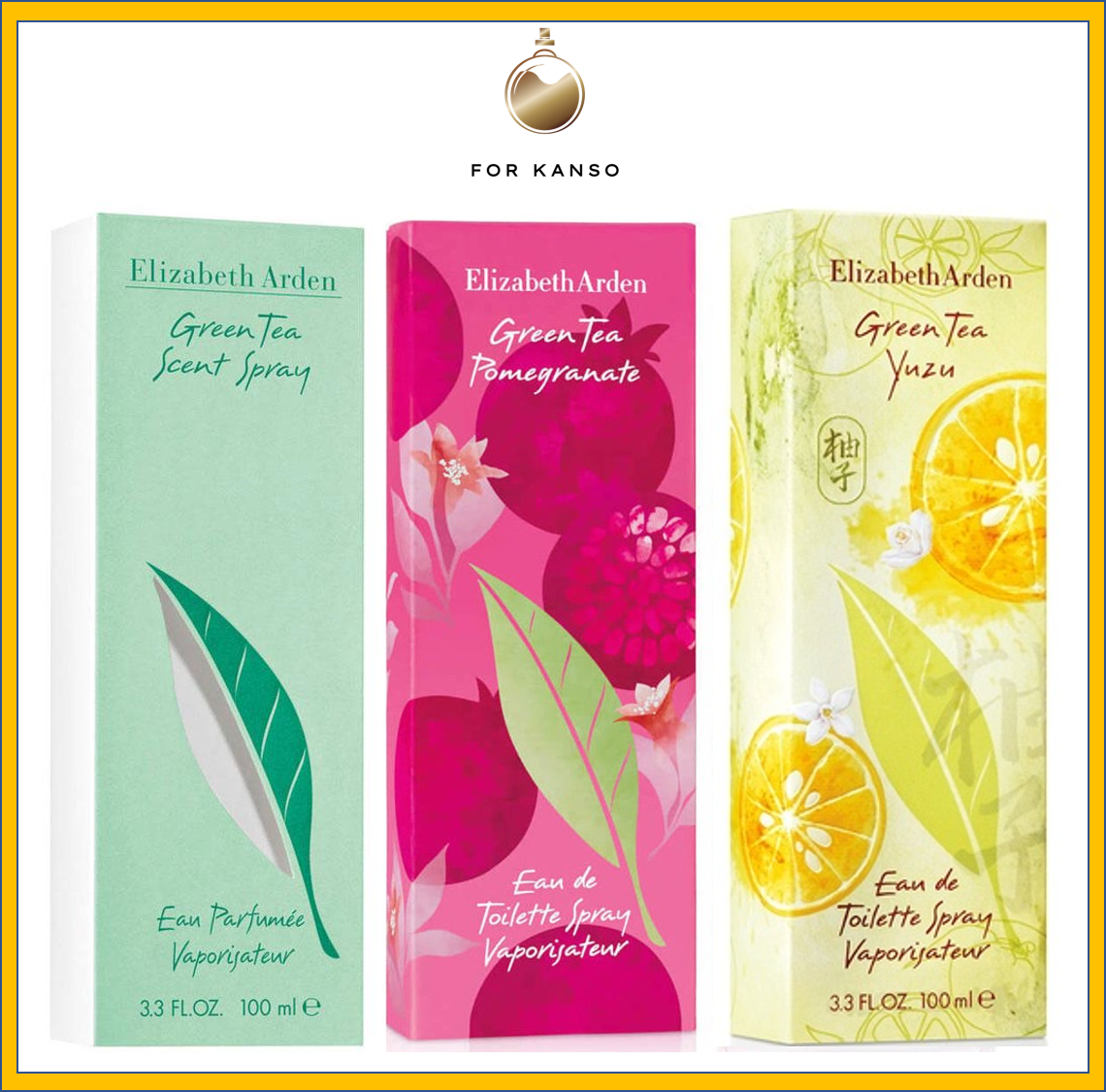 Elizabeth Arden Green Tea Fragrance EDT (100ml) Green Tea Scent