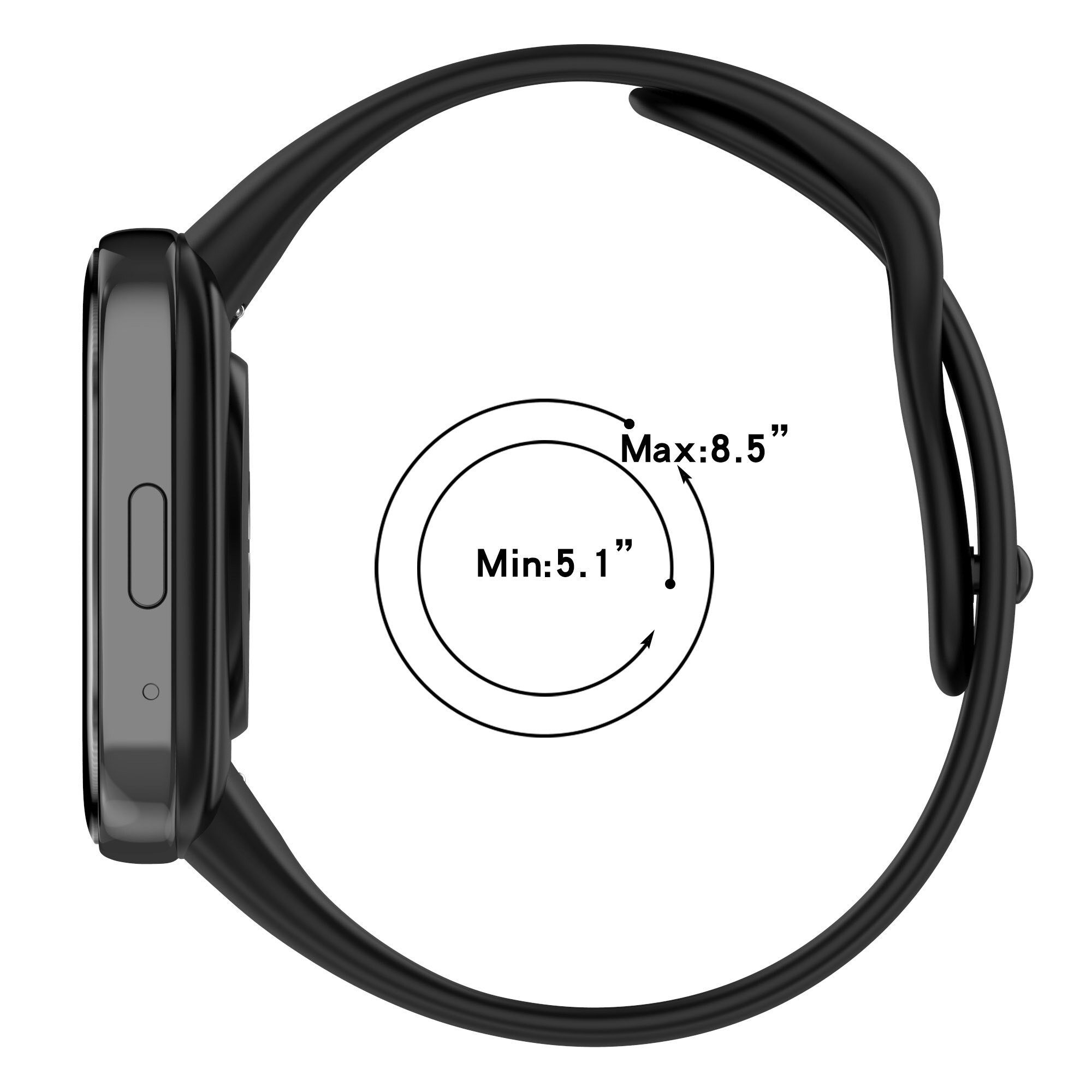 Silicone Strap for Xiaomi Redmi Watch 3 Active strap Soft TPU Replacement Belt for Redmi Watch 3 Watch Band