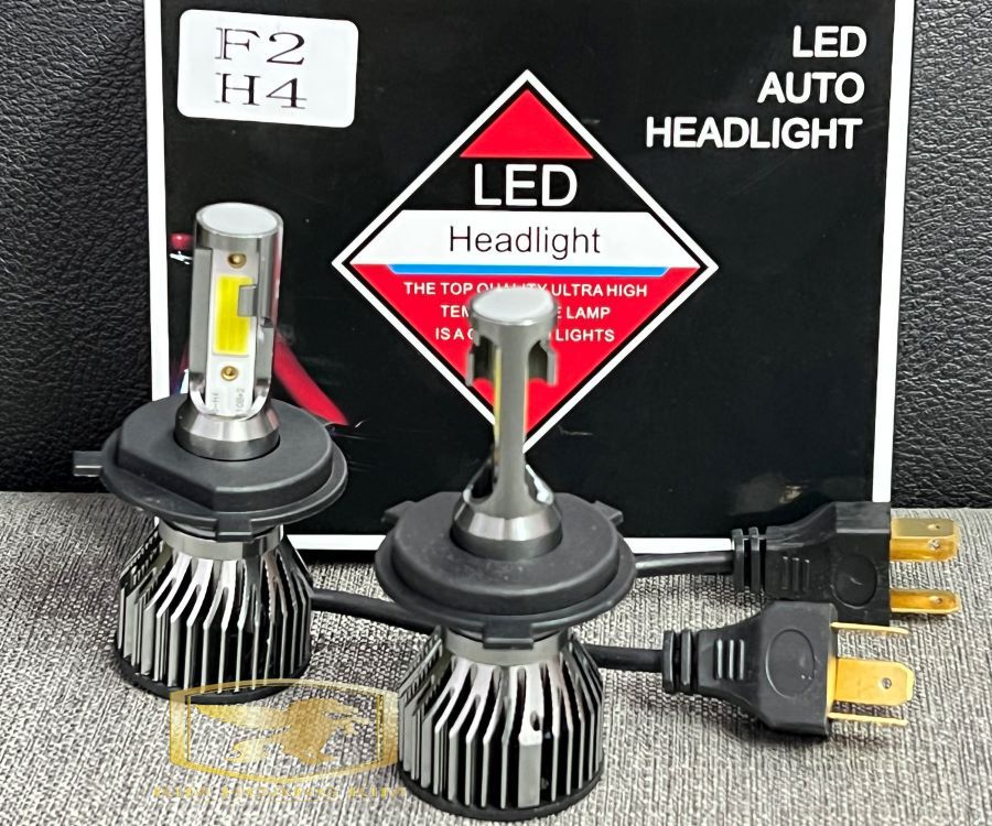 Bộ 2 đèn pha led 3 chân C6 H4-headlight 36w siêu sáng gắn xe máy (Chân H4) Phiên Bản Mới