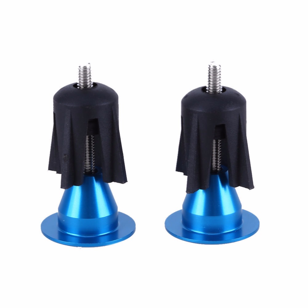 6 Colors 1 Pair Aluminum Pe Lightweight Bike Handle Bar Cap End Plugs ...