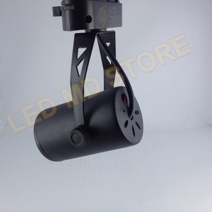 Đèn rọi ray vỏ đen ánh sáng trắng 3W - MD61