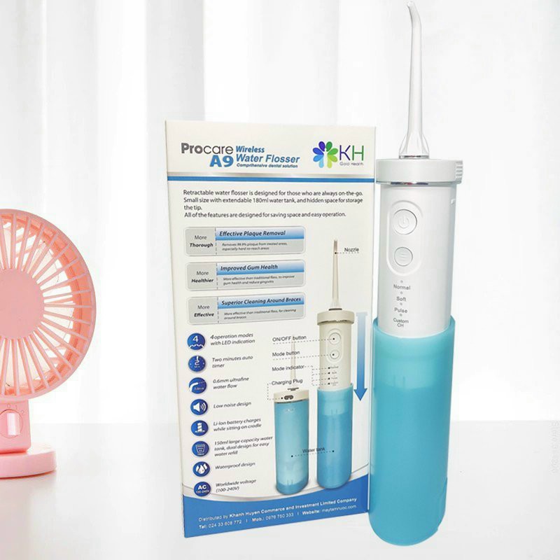 MÁY TĂM NƯỚC MINI PIN SẠC PROCARE A9