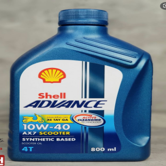 Shell Advance AX7 scooter 10W40 0.8 lít