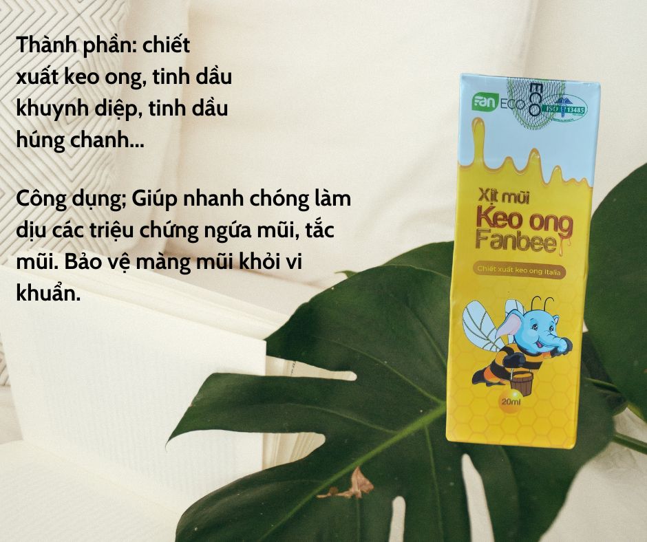 XỊT MŨI KEO ONG FANBEE