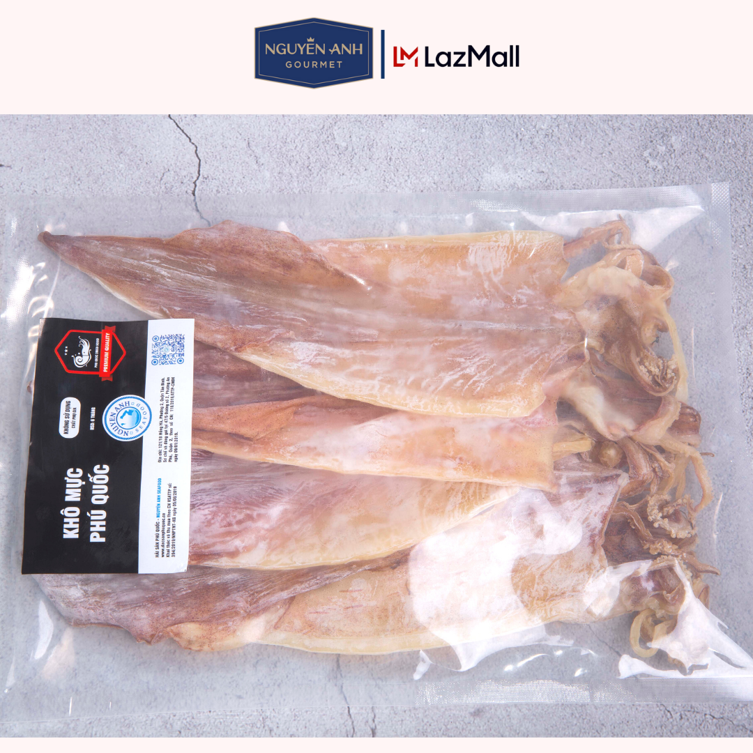 Mực khô Phú Quốc 500Gr size 15-20 con