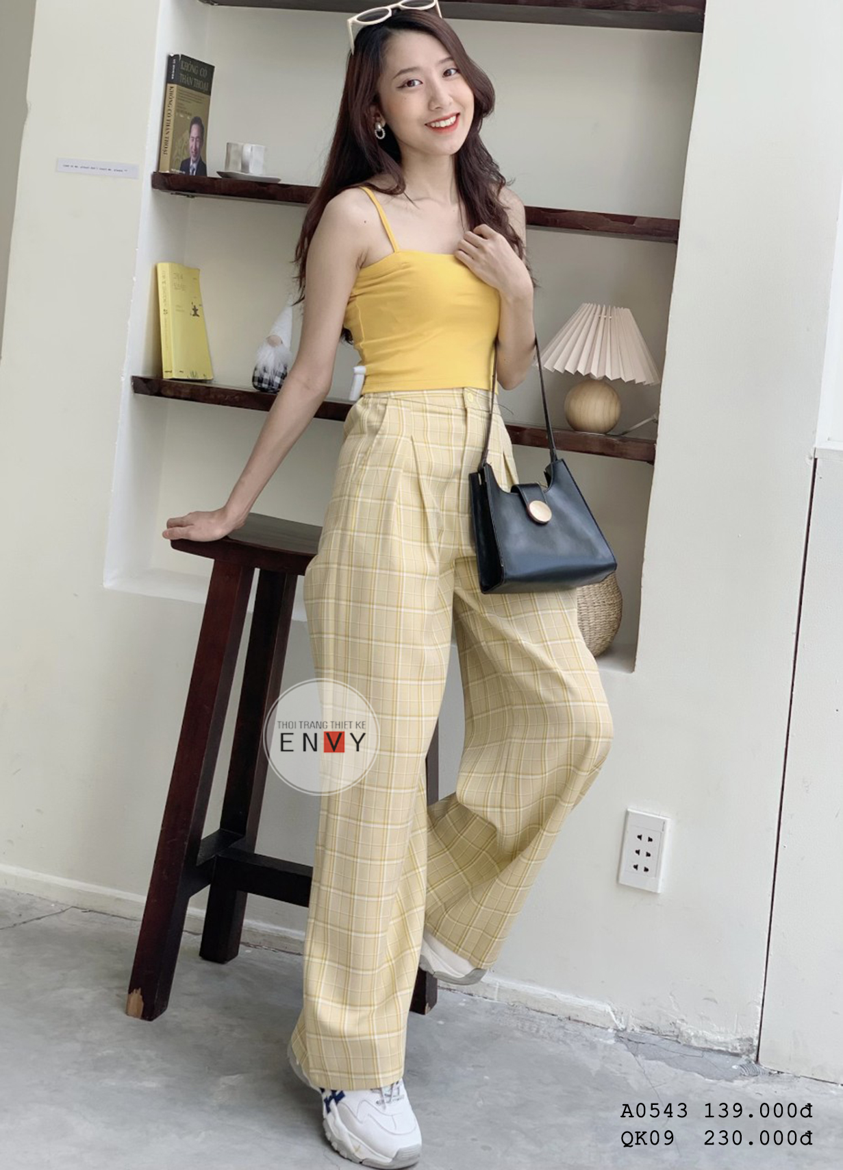 Áo hai dây basic ENVY A0543