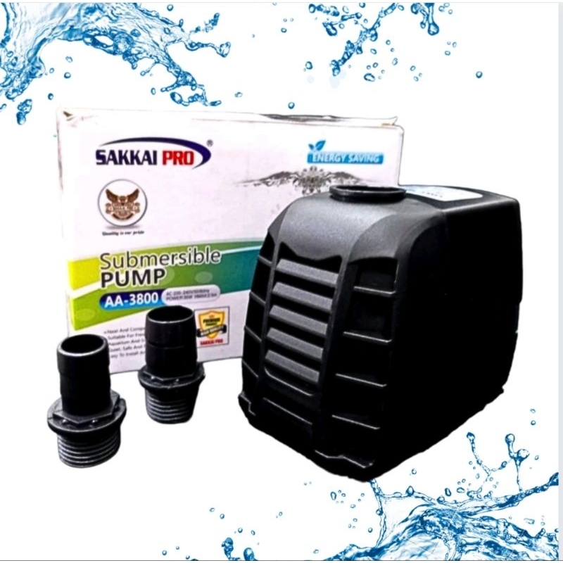 Pompa Aquarium kolam SAKKAI PRO AA 3800