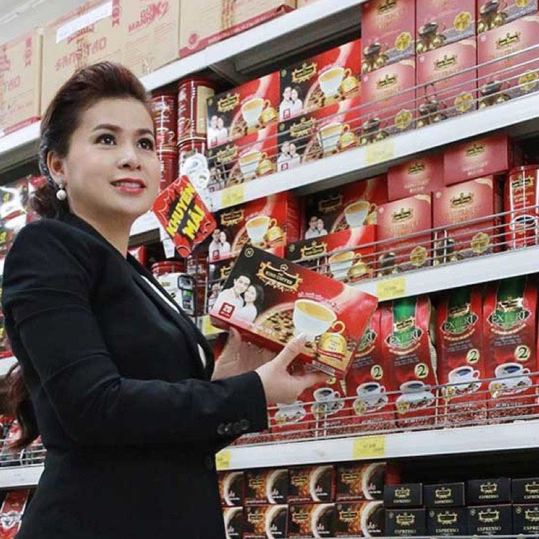 (02 Túi) Cà Phê Sữa Hòa Tan 3in1 King Coffee - Túi 45 gói ( GIÁ SỈ)