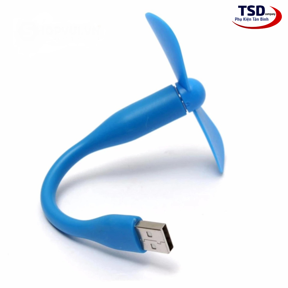 Extremely cool flexible 2-wing mini fan