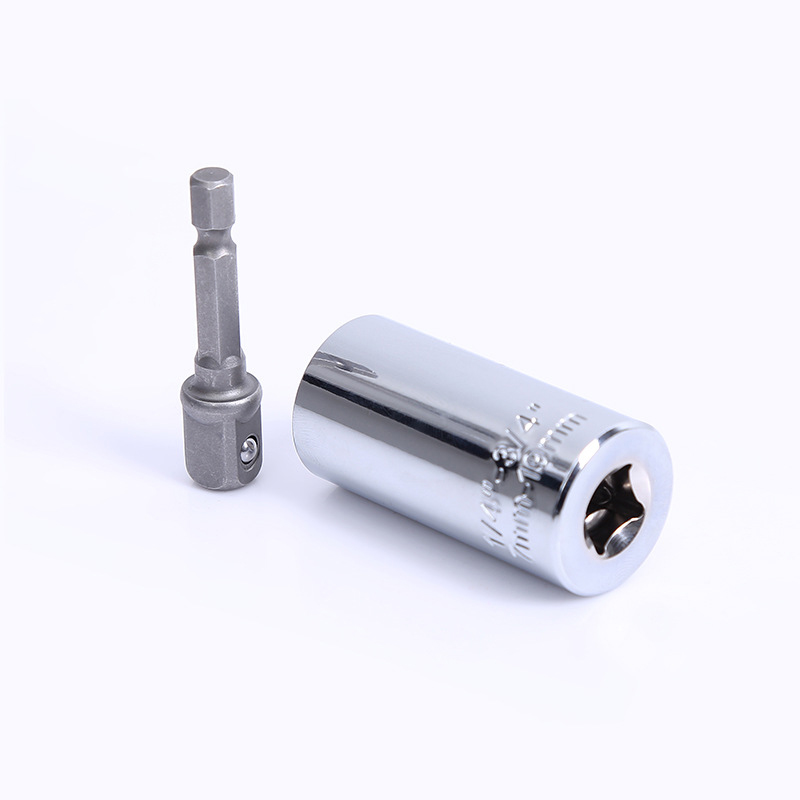 Đa năng tay Áo đa chức năng Ratchet 7-19 bộ ba món 3/8 thanh nới rộng hợp kim luofan thép ma thuật vỏ bọc vô lăng