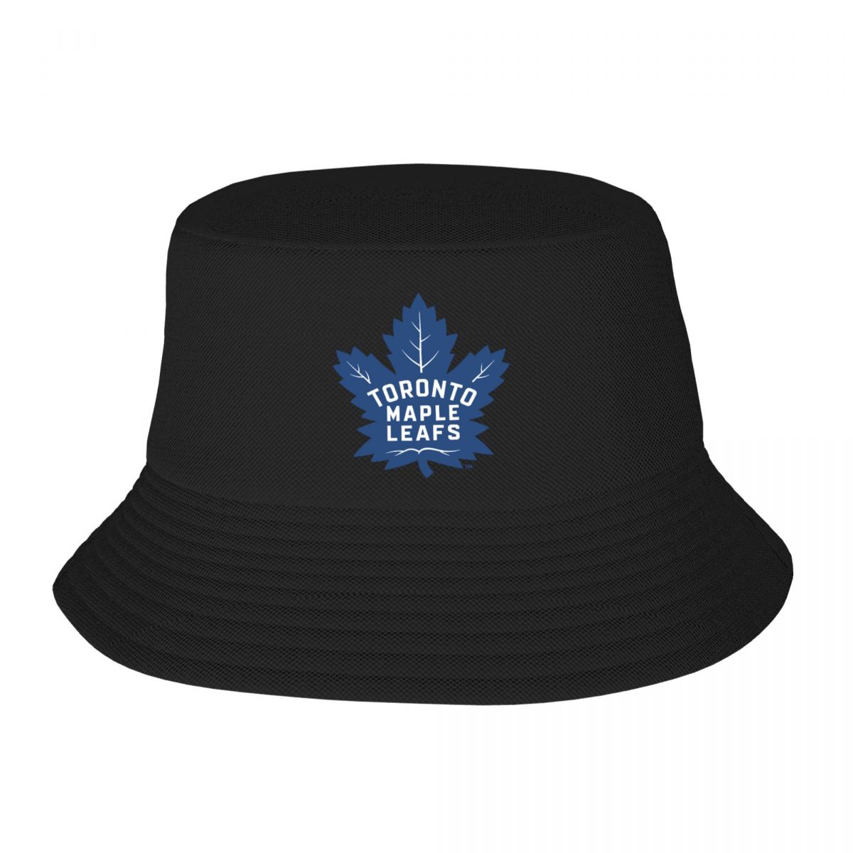 NHL Toronto Maple Leafs Bucket Hat Print Fisherman Hat Cotton Sun Fishing  Cap Fun Lightweight for Travel