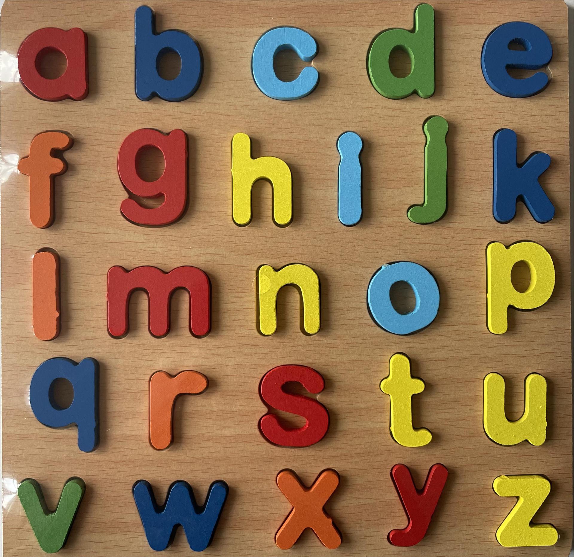 Memory Game Letetrs 【Trusted】 Colorful Alphabet Number Wooden Puzzles for Kids Montessori ...