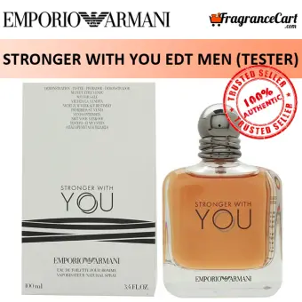 emporio armani stronger with you tester