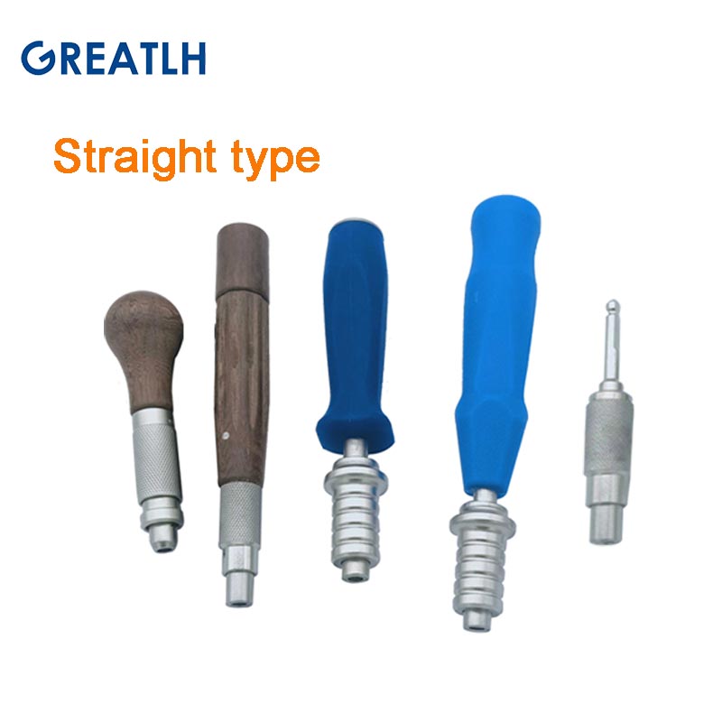 NEW 【Innovative design】Stainless Steel Ao Screwdriver Screw Quick Coupling Handle Wooden Handle Orthopedic Surgery Instrument. 