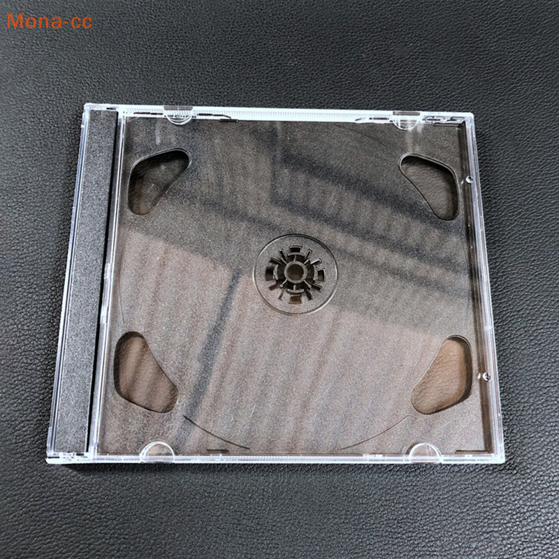 🔥CC Plastic DVD Case Portable CD Storage Box CD Package Case Durable DVD Box Thickened CD DVD Disc box