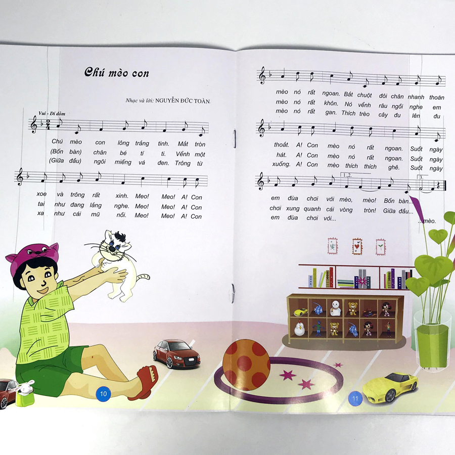 Sách Bài hát dành cho trẻ mầm non (Chủ đề: bản thân - Tập 2, bé chơi bé hát - Tập 2, thiên nhiên đất nước - Tập 2) - Lẻ tùy chọn