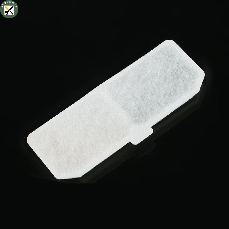 Boupower new！Pet Water Dispenser Filter Element, Activated Carbon+filter Cotton, Square Circulating Water Fountain Filters Replacement, Compatible For Small Pets Drinking Water Equipment
