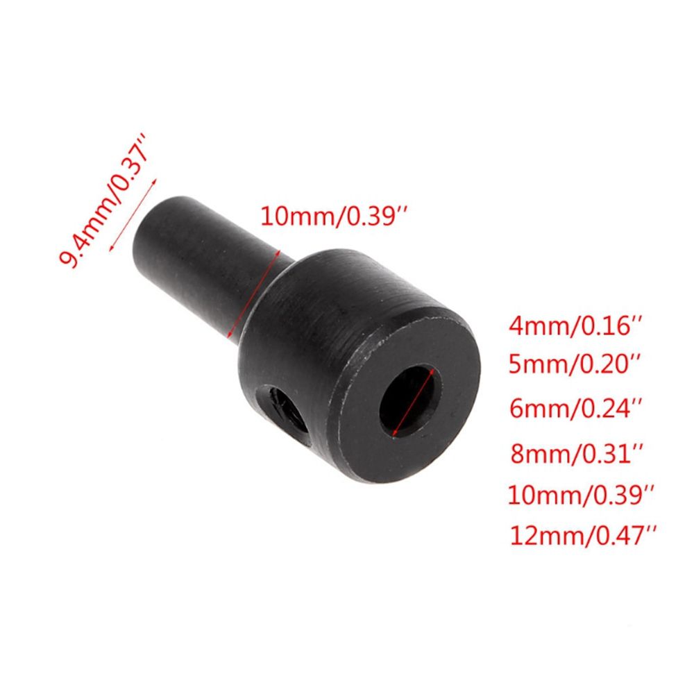Steel Coupling B10 Power Tools Electric Motor Shaft Coupler Drill Clamp Chuck Connector