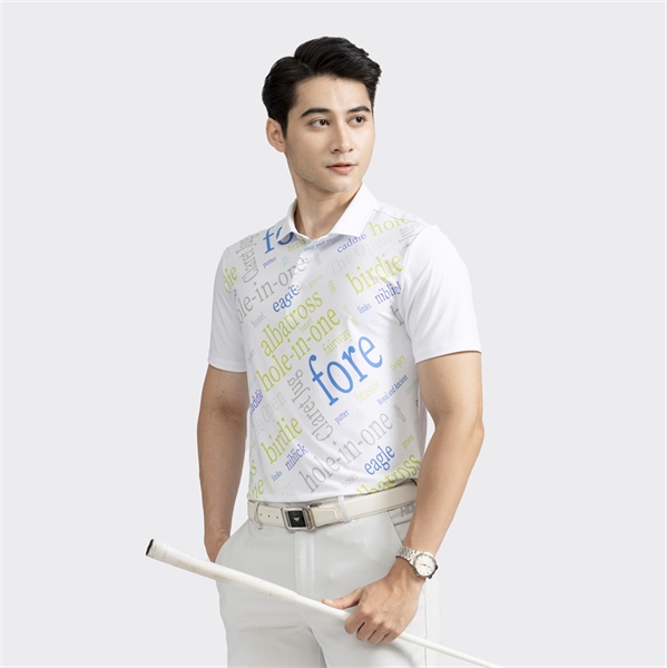 Áo polo golf Aristino APSG35S2 thun mát mát lạnh