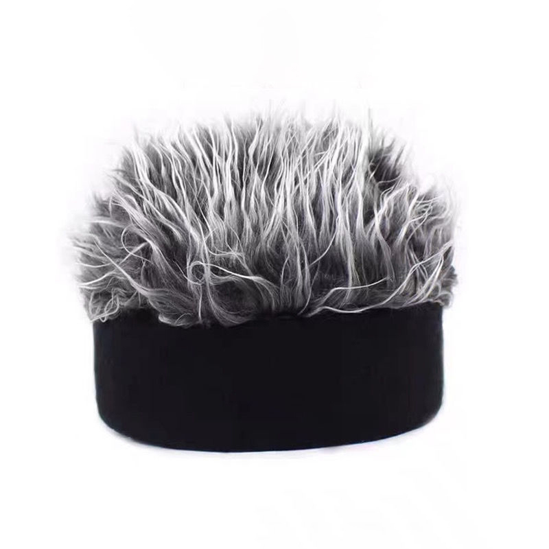 Creative%20Wig%20Hat%20Funny%20Short%20Hair%20Caps%20For%20Women%20Men%20Novelty%20Street%20Hip%20Hop%20Beanie%20Hat%20Spiked%20Fake%20Hair%20Funny%20Retro%20Caps%20-%20Image%204