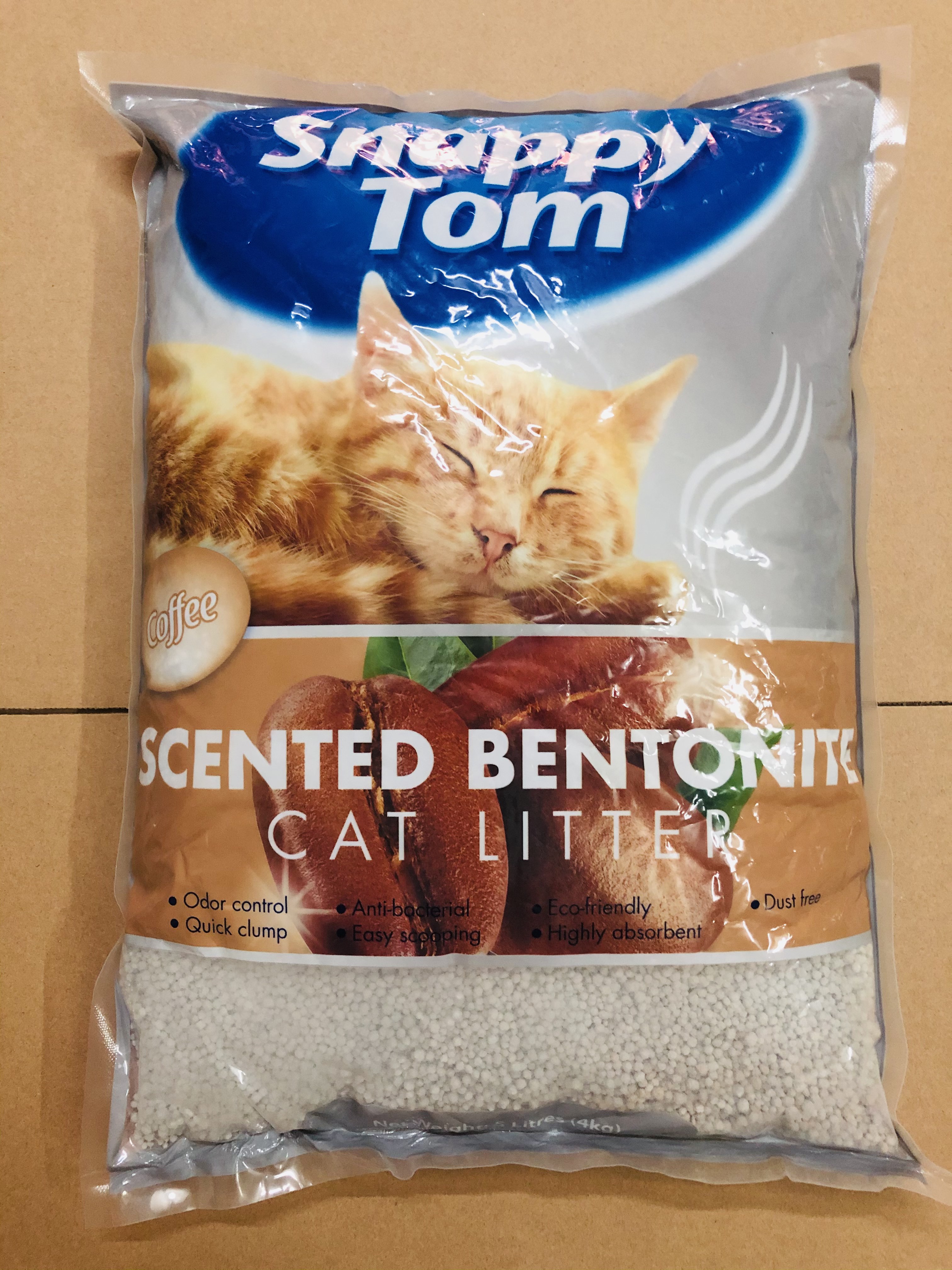 CÁT VỆ SINH MÈO SNAPPY TOM - túi 5 lít