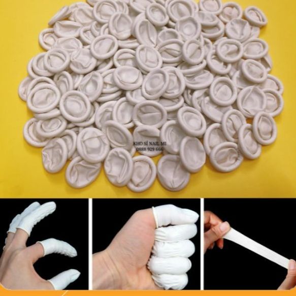 Bọc ngón tay cao su moon nail