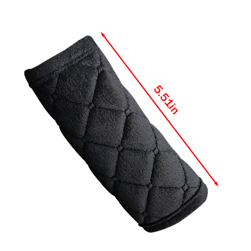 Car Interior Door Handle Cover Soft Plush Armrest Handle Protector Internal Auto Door Handrail Covers Car Roof Holder Protection