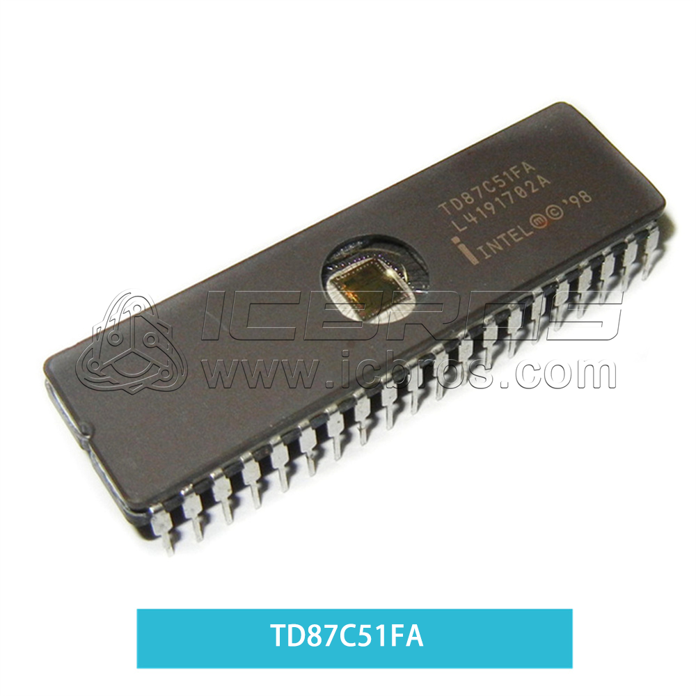 【Wireless】 D87C51FA DIP40 D87C51FA-1 Electronic Components DS5000-8-12 ...