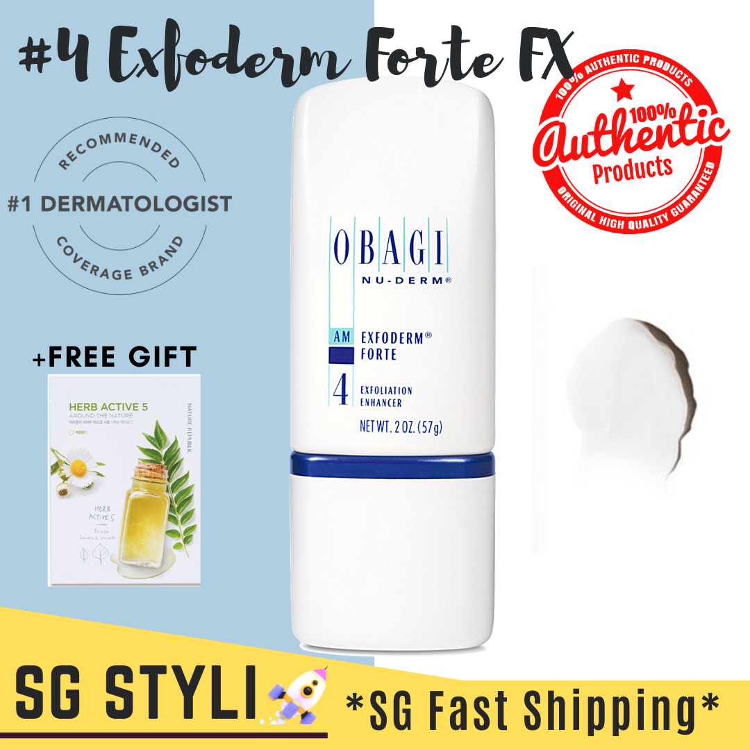 💯Obagi Nu Derm Exfoderm Forte Fx #4 *Brand New* (Ready Stocks) | Lazada  Singapore
