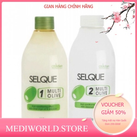 Thuốc uốn lạnh thông minh olive selque obsidian cao cấp - chính hãng