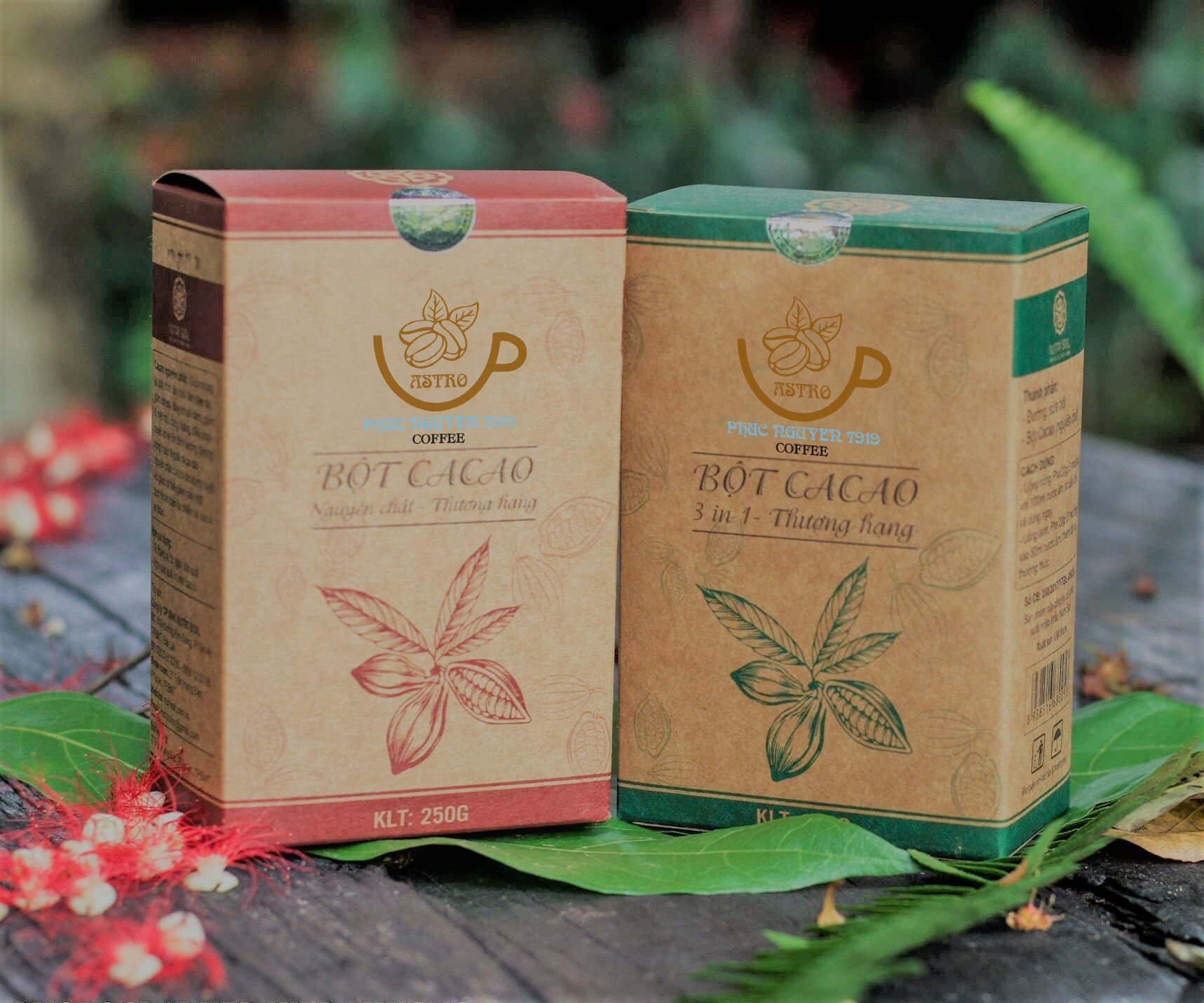 (Freeship) Gói 25 gram Bột Ca Cao Nguyên Chất (Astro CoCoa Powder)