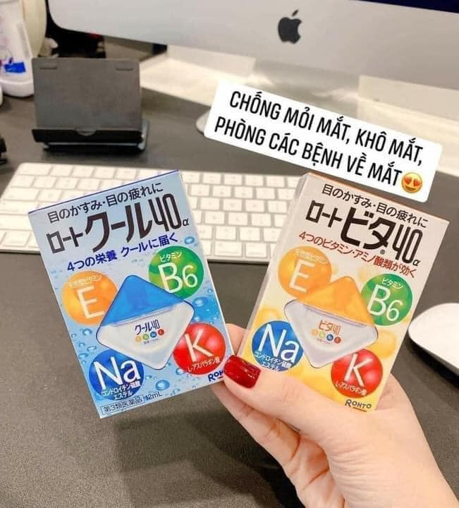 Nước nhỏ mắt rohto nhật