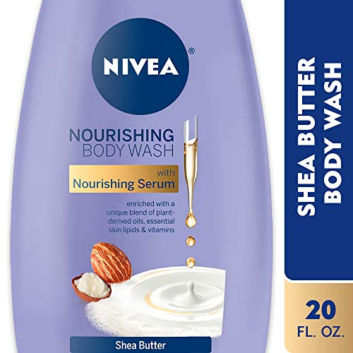 nivea body wash with nourishing serum