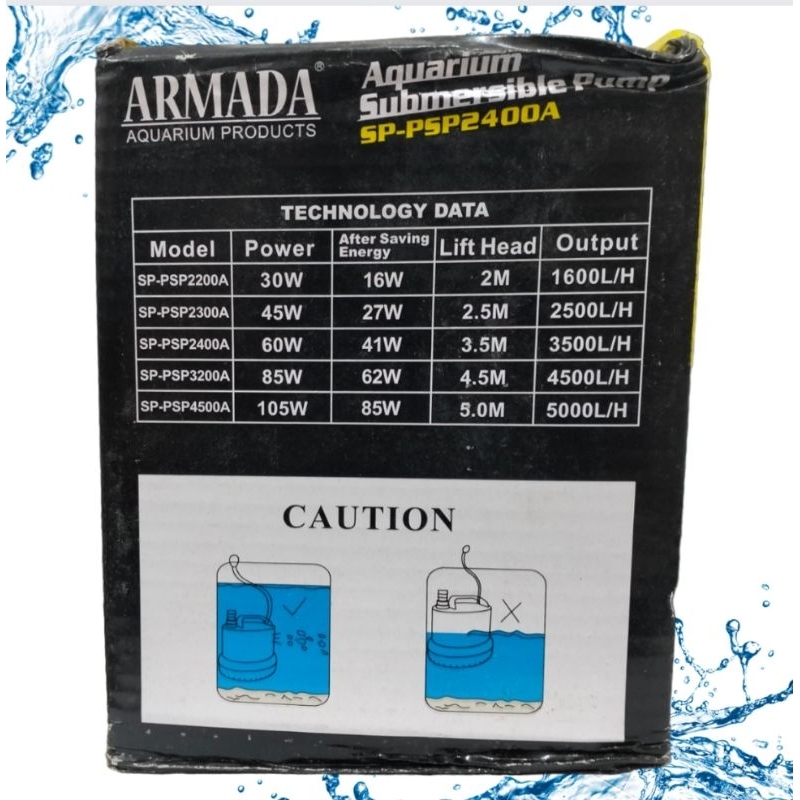Pompa Kolam ARMADA SP PSP 2400A