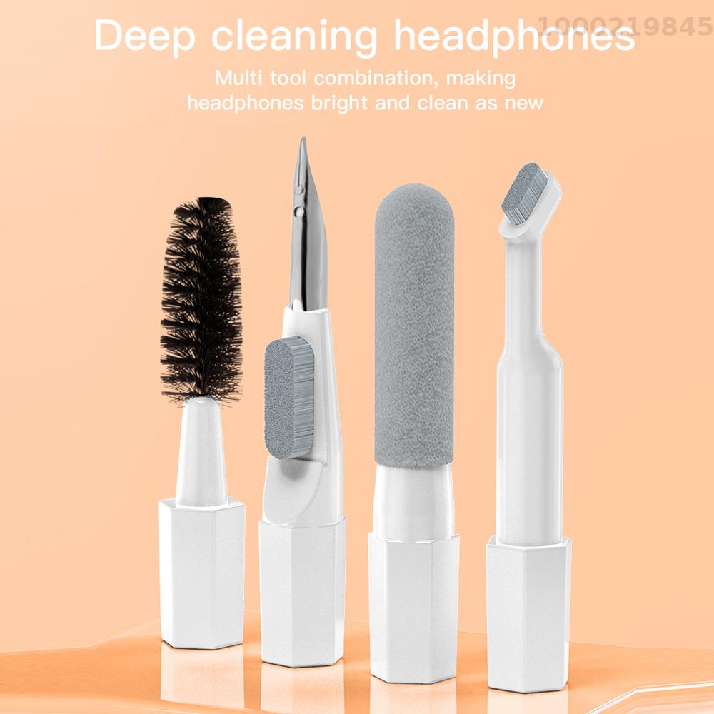 Cảm biến thông minh 20in1 đa chức năng máy tính máy ảnh bàn phím Tai nghe có mic BT Bộ vệ sinh điện thoại di động cổng sạc điện thoại loa làm sạch bộ bút