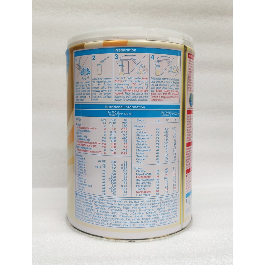 Sữa Meiji Số 0/3 800g Nhập Khẩu (Date 2025)