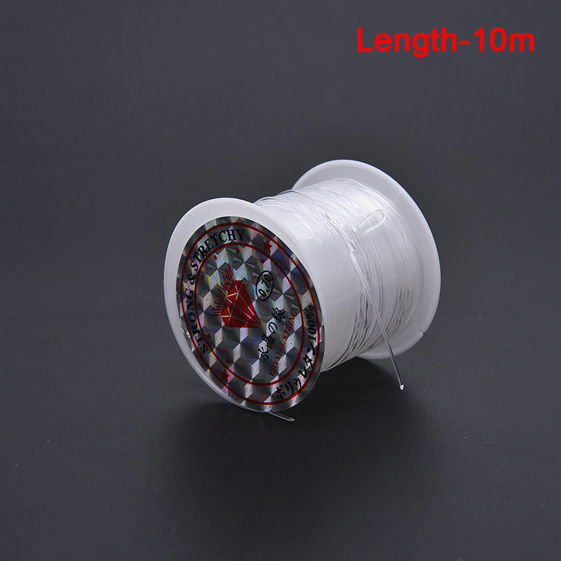 1 Roll Thread Beading String Transparent Inelastic Bracelet Necklace DIY Making. 