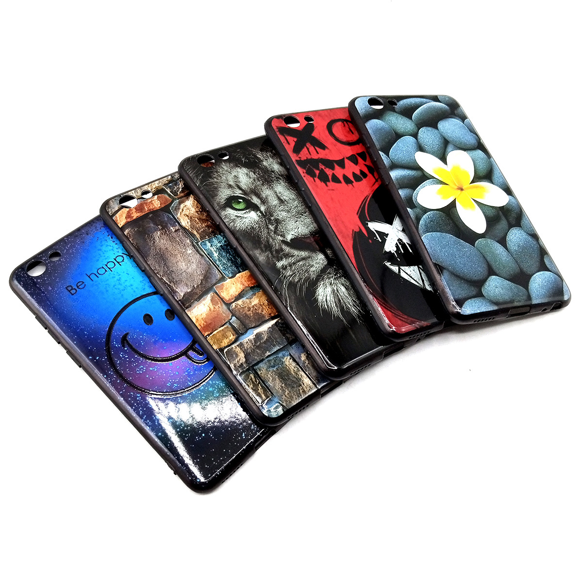Vivo Y71 Back Cover Multicolour 3D Printed Design High Quality Case For Vivo Y71