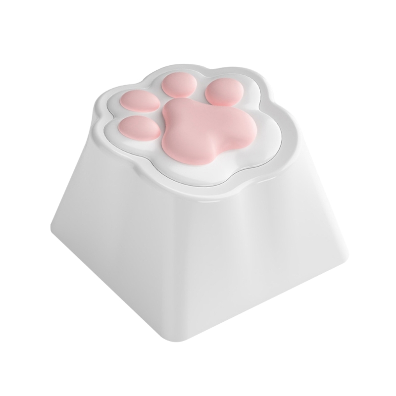 Custom Keycaps Personality Cat Paw Keycaps OEM Profile for MX Structure Mechanical Keys Caps Cute Keys Caps lacement