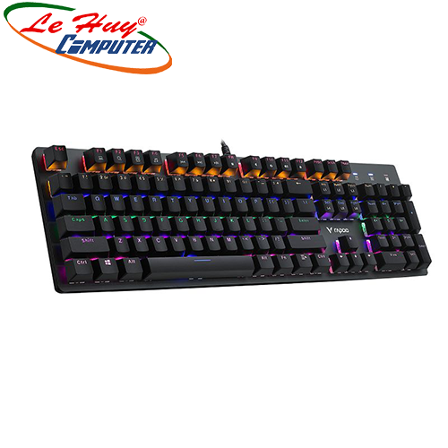 Bàn phím cơ Rapoo V500SE Rainbow Blue Switch