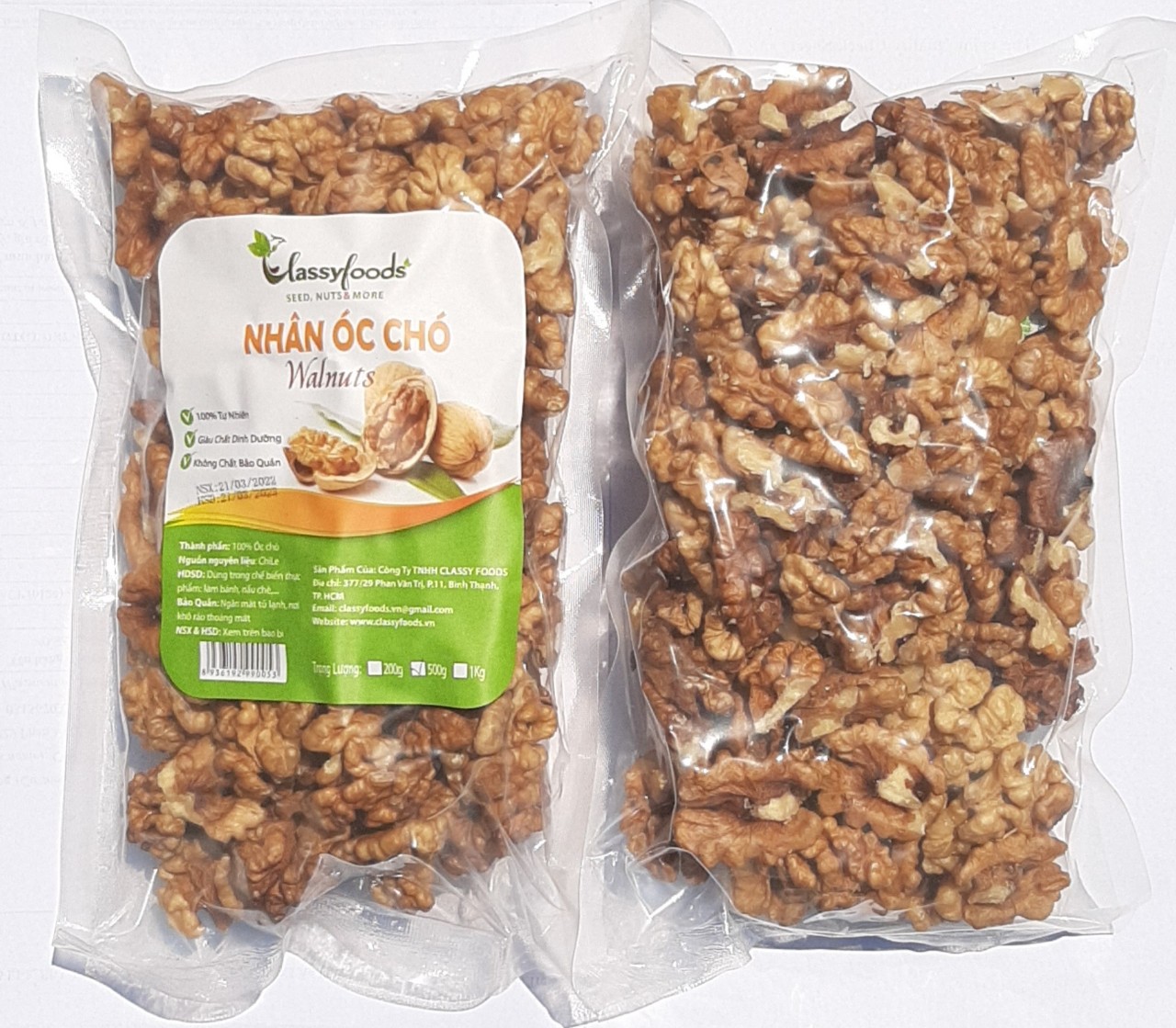 [Freeship]Nhân óc chó vàng/nhân óc chó/ nhân hạt óc chó