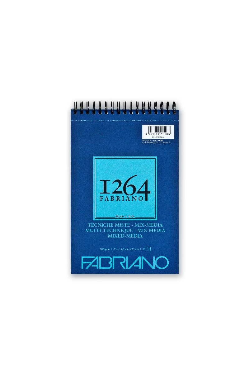 [DA ĐEN] Sổ Fabriano 1264 Mix Media A5|A4|A3 300g/m²