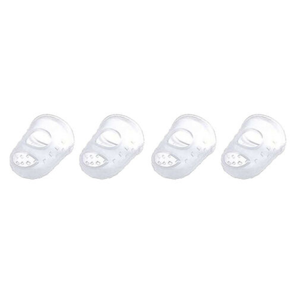 【BYPL】 XXS/XS/S/M/L Finger Protector 4pcs Guitar Protect Fingers Set Transparent In Stock