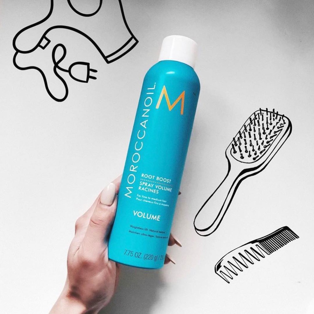 [CHÍNH HÃNG 100%] Xịt tăng phồng Root Boost Volume Moroccanoil 250ml