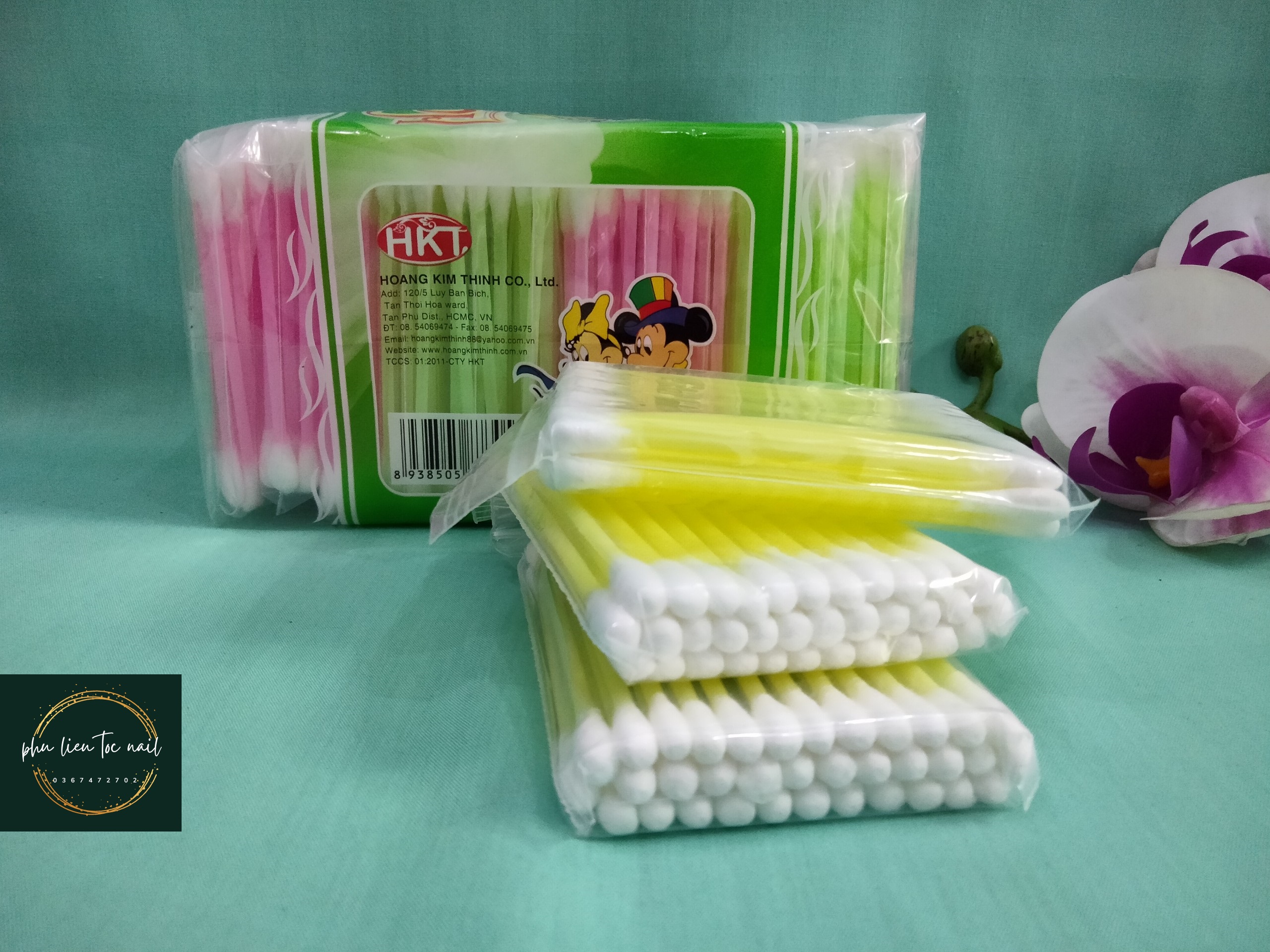 1 bịch 12 bịch nhỏ Bông tăm se lỗ tai bông gòn - Trường Thọ, TĐ
