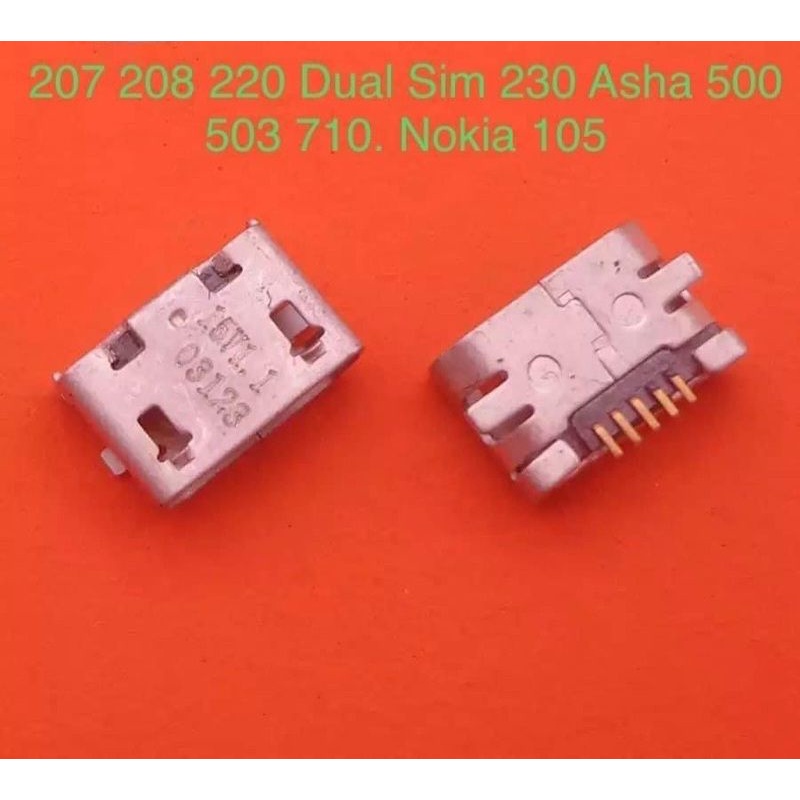 Combo 10 chân sạc nokia 105 2017,nokia 230,nokia 220(ảnh thật)