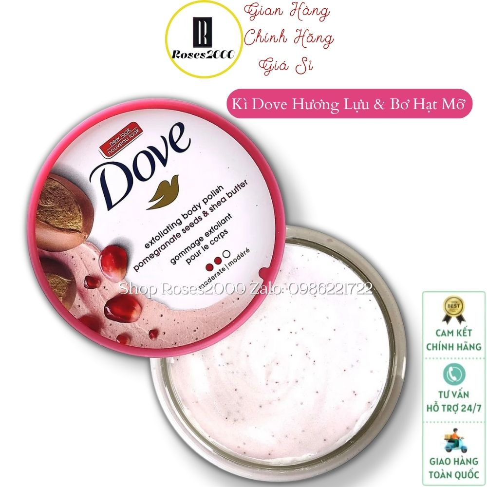 Tẩy Tế Bào Chết Dove 298gr ( Hàng Chuẩn )