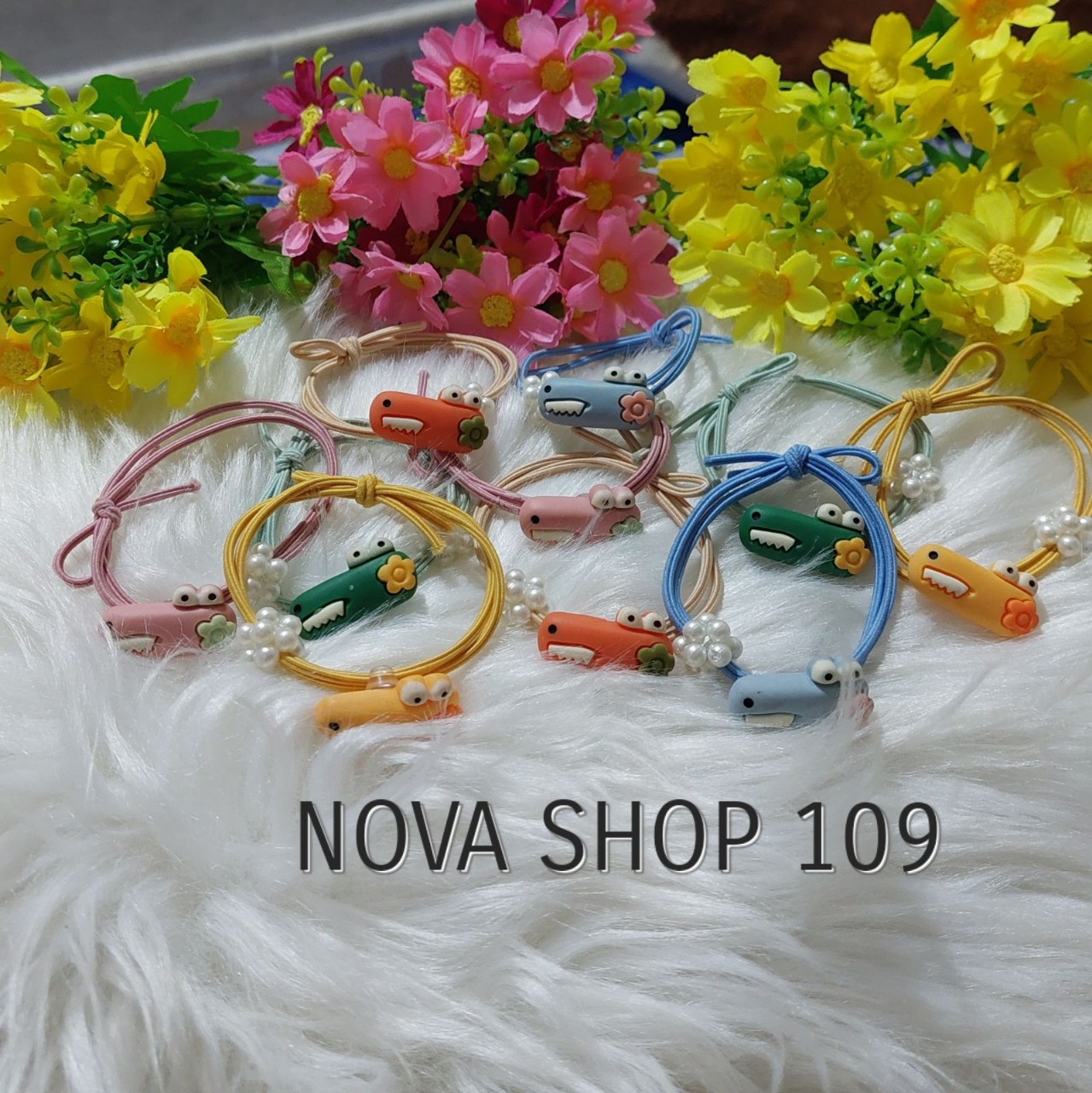 Combo 10k 3 dây cột tóc xinh xắn