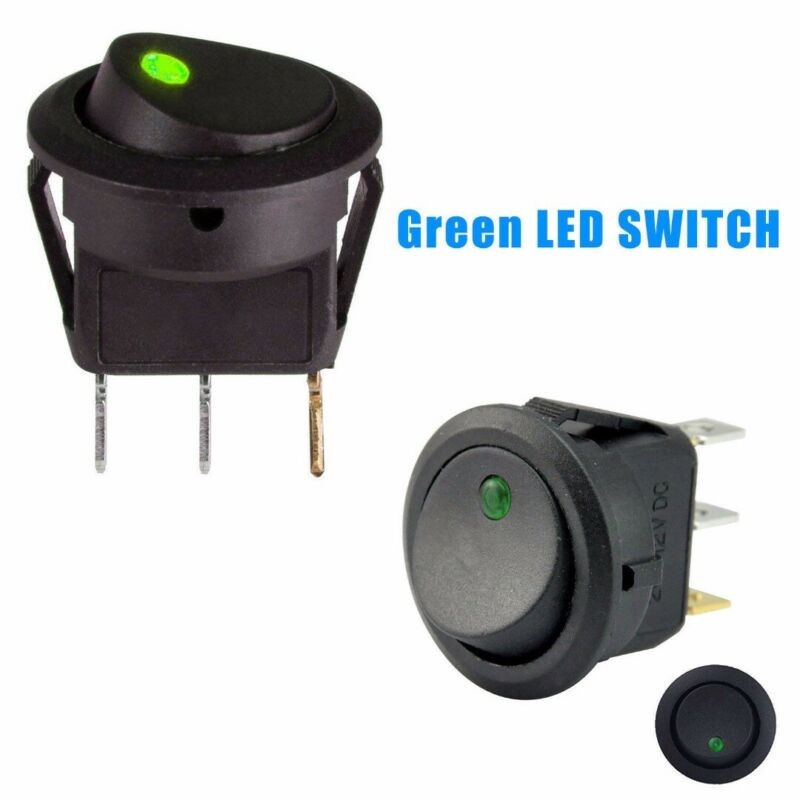 1pc led switch 20a accessories boat car dc 12v dash on/off rocker switch