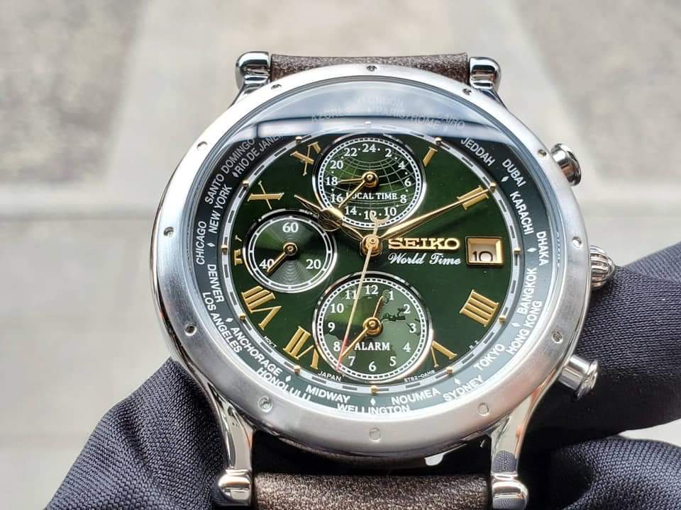 BNIB SEIKO GMT World Time 30th 